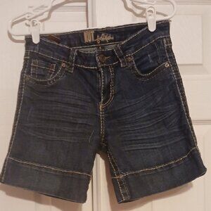 Kut from the Kloth Dark Blue Jean Shorts